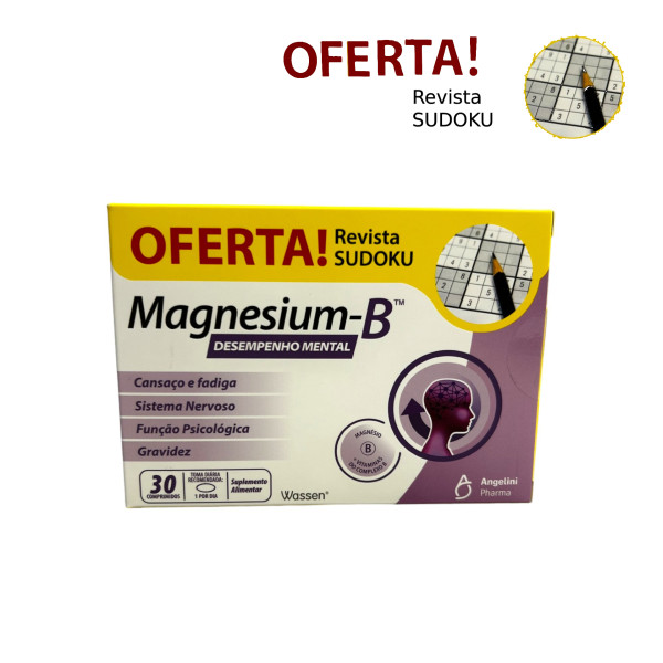 Magnesium-B Comprimidos X30 + Oferta Revista Sudoku